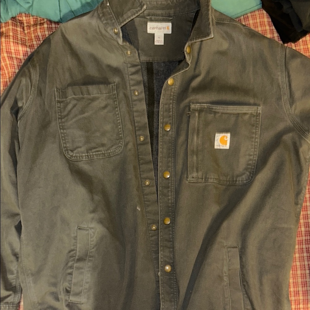 Carhartt Men's Grey Work Jacket